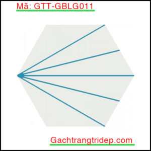 Gach-bong-luc-giac-trang-tri-mau-trang-tia-xanh-GTT-GBLG011