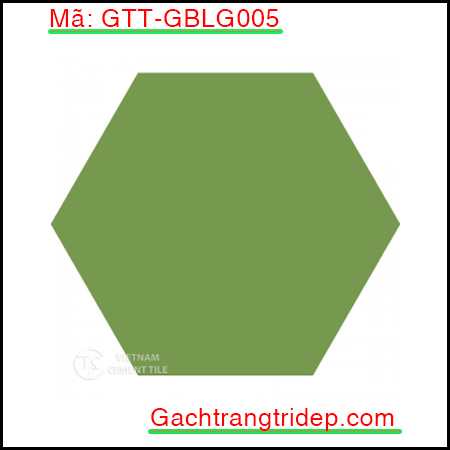 Gach-bong-luc-giac-trang-tri-mau-xanh-luc-GTT-GBLG005